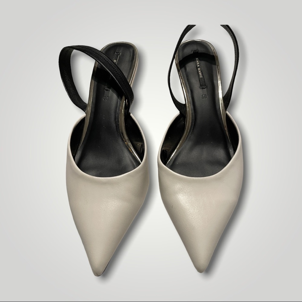 Zara kitten heel. Size 7